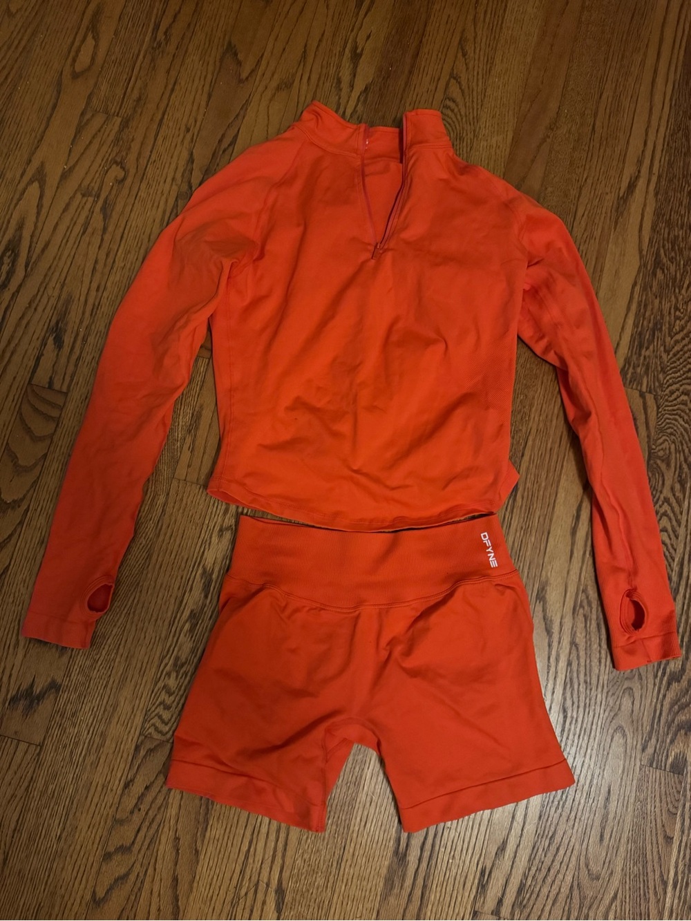 DFYNE IMPACT SHORTS AND LONG SLEEVE SET Large 🌶️ new!